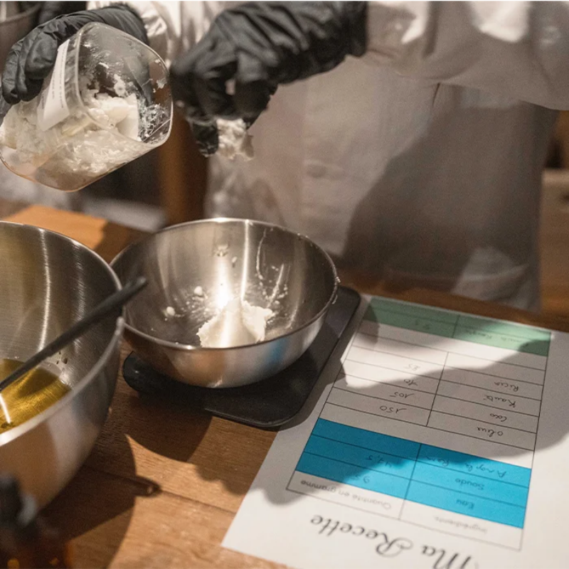 Atelier fabrication de savons