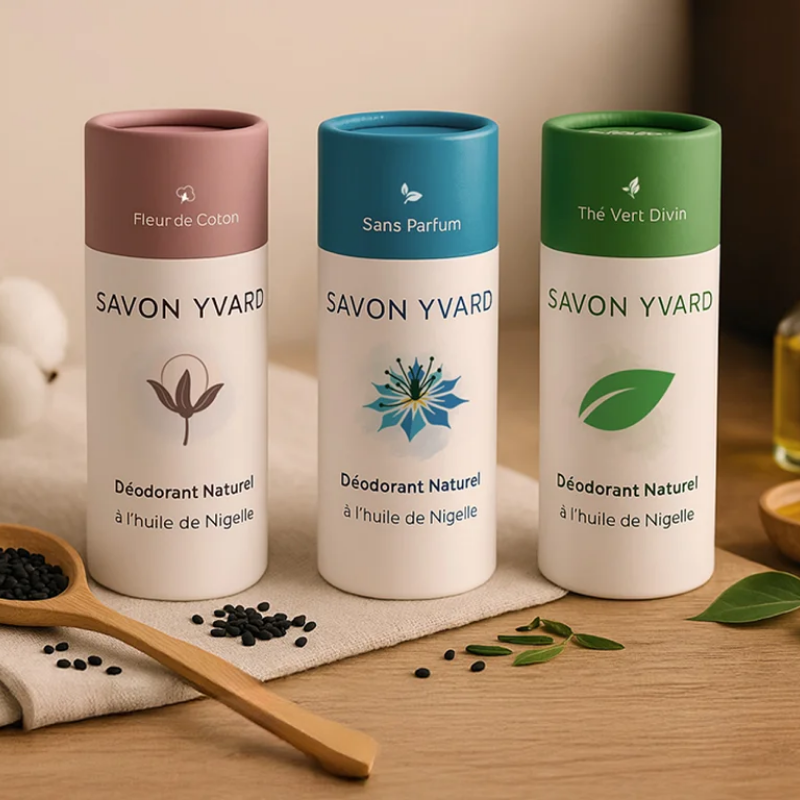 Déodorant à l'huile de nigelle