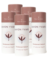 Pack 1 an de 4 déodorants + 1 OFFERT