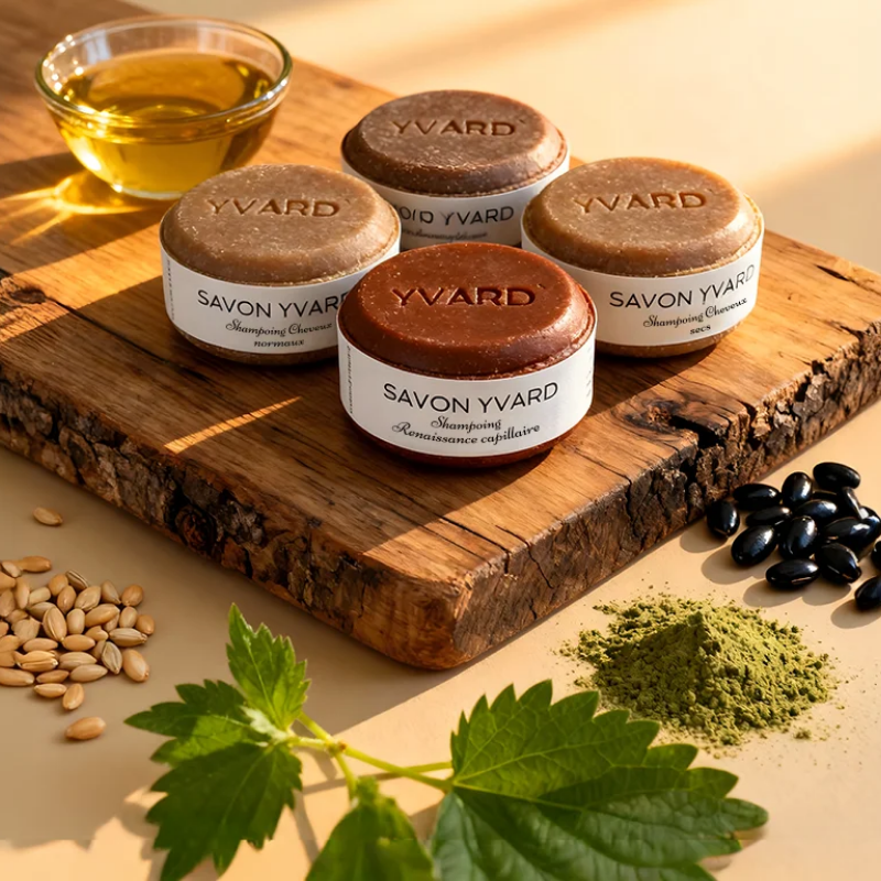 Shampoing solide Cheveux secs