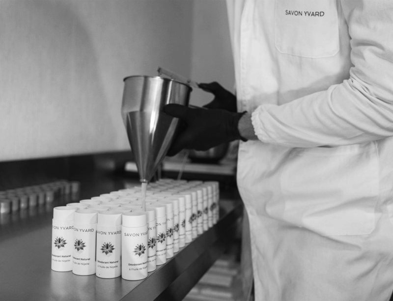 fabrication du déodorant sans parfums